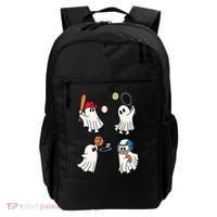 Spooky Ghost Sport Halloween Backpack thumb 0