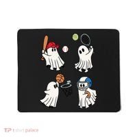 Spooky Ghost Sport Halloween Mousepad thumb 0