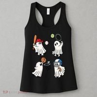 Spooky Ghost Sport Halloween Women's Tank Top thumb 3