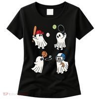 Spooky Ghost Sport Halloween Women's T-Shirt thumb 0