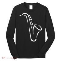 Saxophone Gift Long Sleeve Shirt thumb 0
