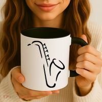 Saxophone Gift Coffee Mug thumb 3