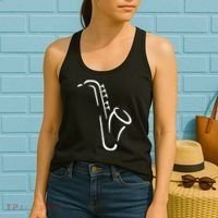 Saxophone Gift Women's Tank Top thumb 2