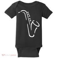 Saxophone Gift Baby Bodysuit thumb 0