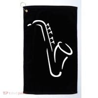 Saxophone Gift Golf Towel thumb 0