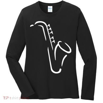 Saxophone Gift Women's Long Sleeve Shirt