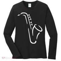 Saxophone Gift Women's Long Sleeve Shirt thumb 0