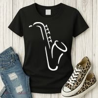 Saxophone Gift Women's T-Shirt thumb 3