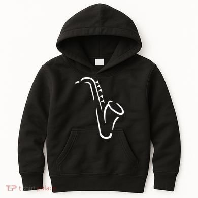 Saxophone Gift Kids Hoodie