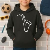 Saxophone Gift Kids Hoodie thumb 2