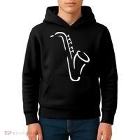 Saxophone Gift Kids Hoodie thumb 4