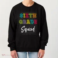 Sixth Grade Squad 6Th Grade Squad Rocks Gift Women's Sweatshirt thumb 0