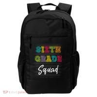Sixth Grade Squad 6Th Grade Squad Rocks Gift Backpack thumb 0