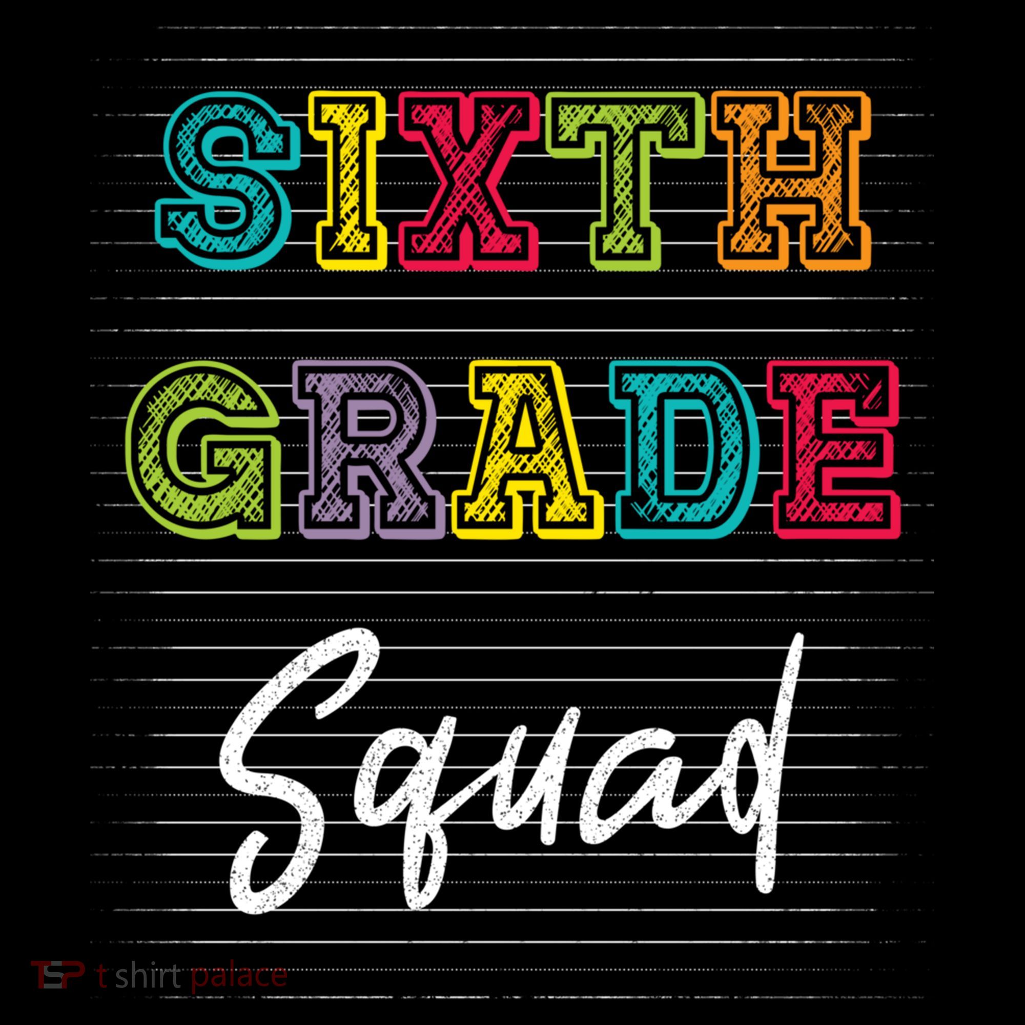 Sixth Grade Squad 6Th Grade Squad Rocks Gift Women's Hoodie