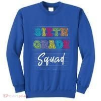 Sixth Grade Squad 6Th Grade Squad Rocks Gift Sweatshirt thumb 0