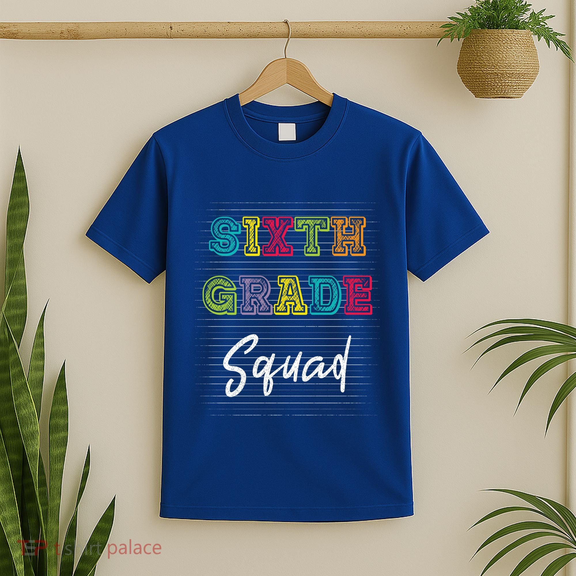 Sixth Grade Squad 6Th Grade Squad Rocks Gift T-Shirt