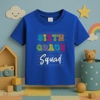 Sixth Grade Squad 6Th Grade Squad Rocks Gift Toddler T-Shirt thumb 3