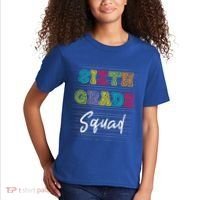Sixth Grade Squad 6Th Grade Squad Rocks Gift Kids T-Shirt thumb 2