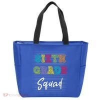 Sixth Grade Squad 6Th Grade Squad Rocks Gift Tote Bag thumb 0