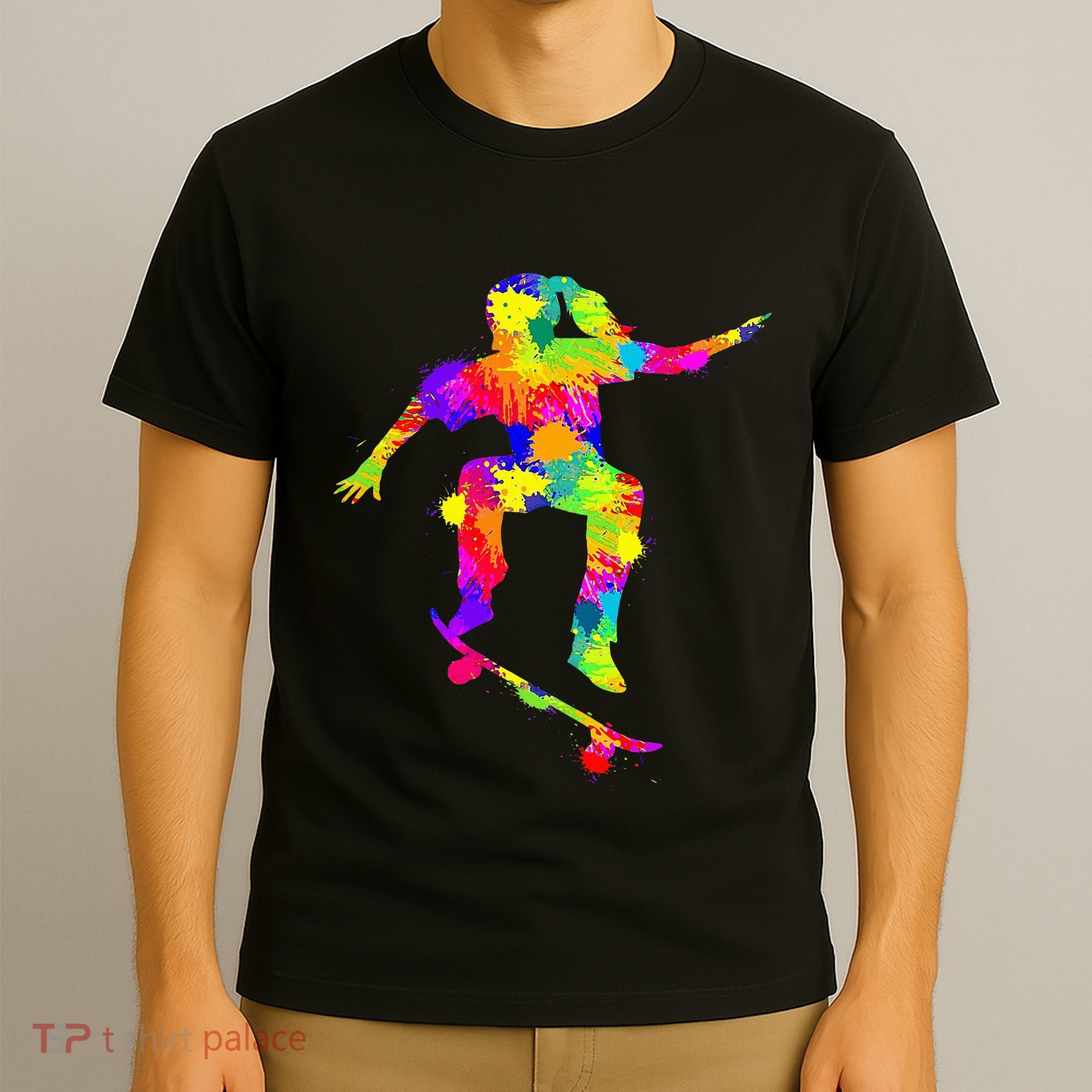Skater Girl Skateboarder Girl Skateboarding T-Shirt