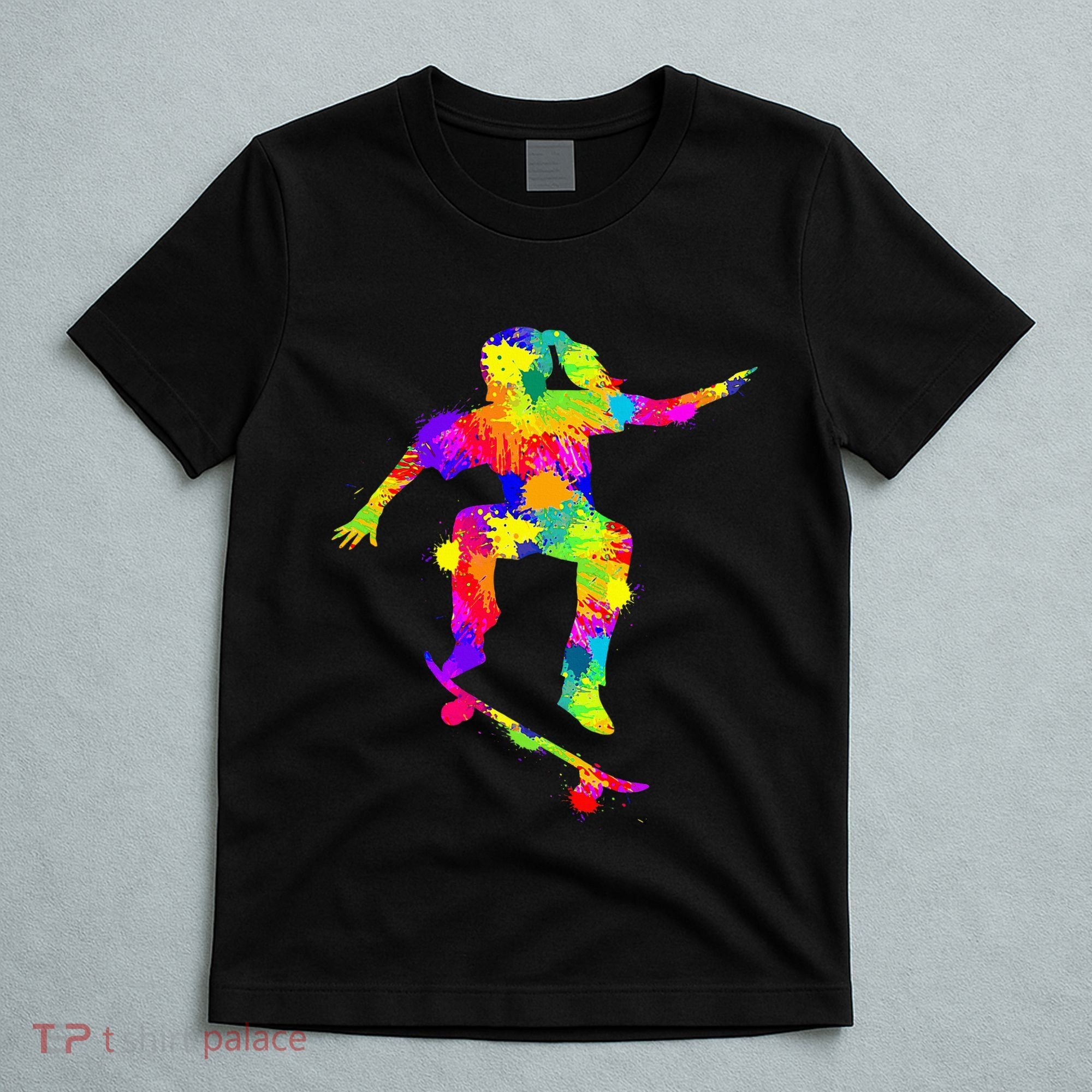 Skater Girl Skateboarder Girl Skateboarding T-Shirt
