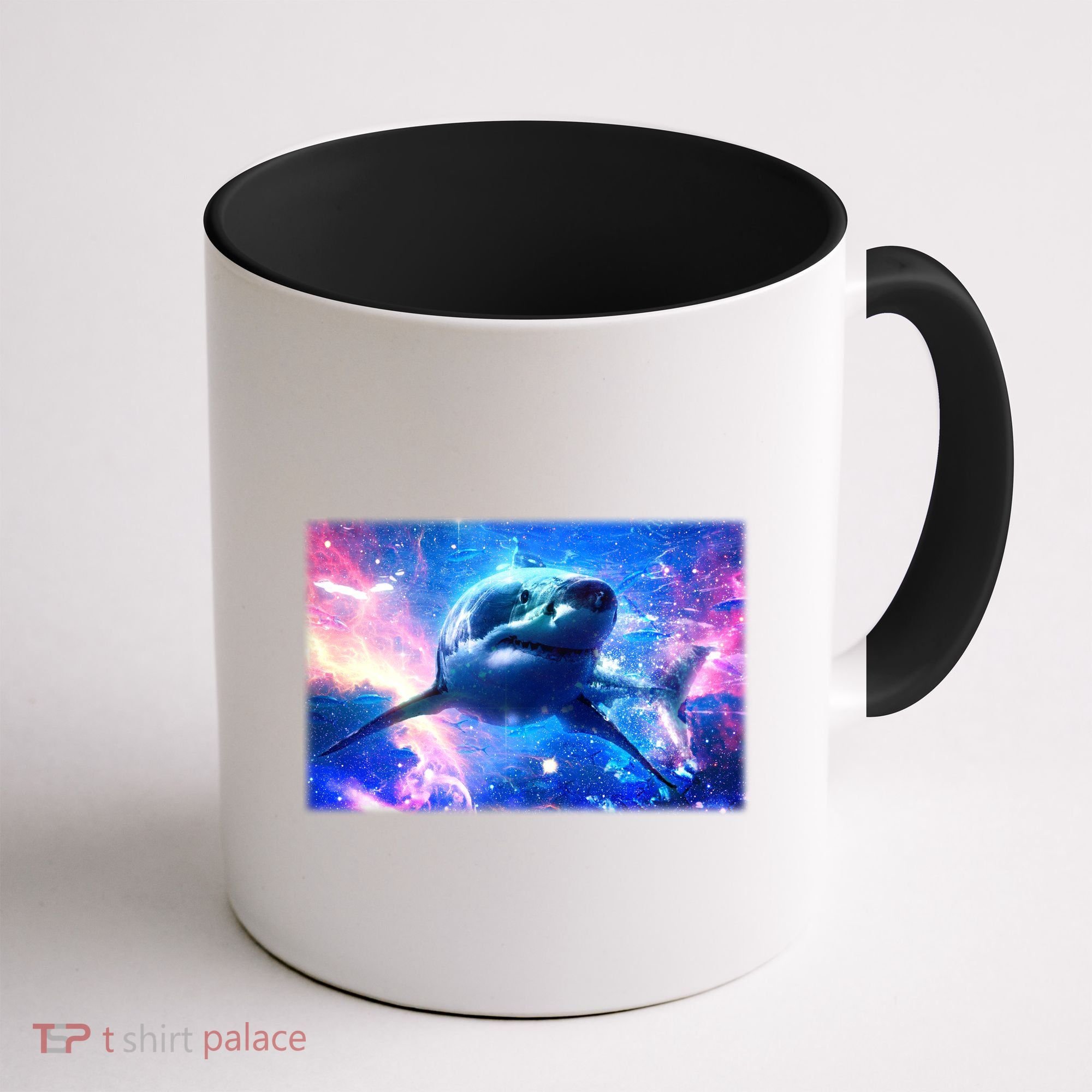 Space Galaxy Shark In Sea Ocean Of Stars Coffee Mug