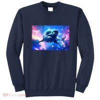 Space Galaxy Shark In Sea Ocean Of Stars Sweatshirt thumb 0