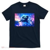Space Galaxy Shark In Sea Ocean Of Stars T-Shirt thumb 0