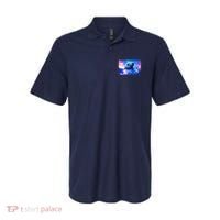 Space Galaxy Shark In Sea Ocean Of Stars Polo thumb 0
