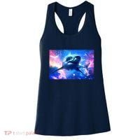 Space Galaxy Shark In Sea Ocean Of Stars Women's Tank Top thumb 0