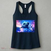 Space Galaxy Shark In Sea Ocean Of Stars Women's Tank Top thumb 3