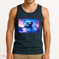 Space Galaxy Shark In Sea Ocean Of Stars Tank Top thumb 3