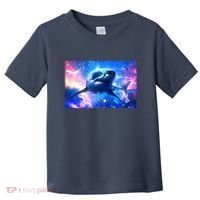 Space Galaxy Shark In Sea Ocean Of Stars Toddler T-Shirt thumb 0