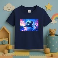 Space Galaxy Shark In Sea Ocean Of Stars Toddler T-Shirt thumb 3