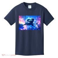Space Galaxy Shark In Sea Ocean Of Stars Kids T-Shirt thumb 0