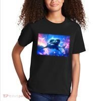 Space Galaxy Shark In Sea Ocean Of Stars Kids T-Shirt thumb 2