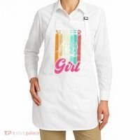 Surfer Girl Surfboard Women Surf Ocean Retro Surfing Apron thumb 2