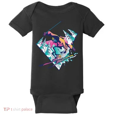 Ski Guy Baby Bodysuit