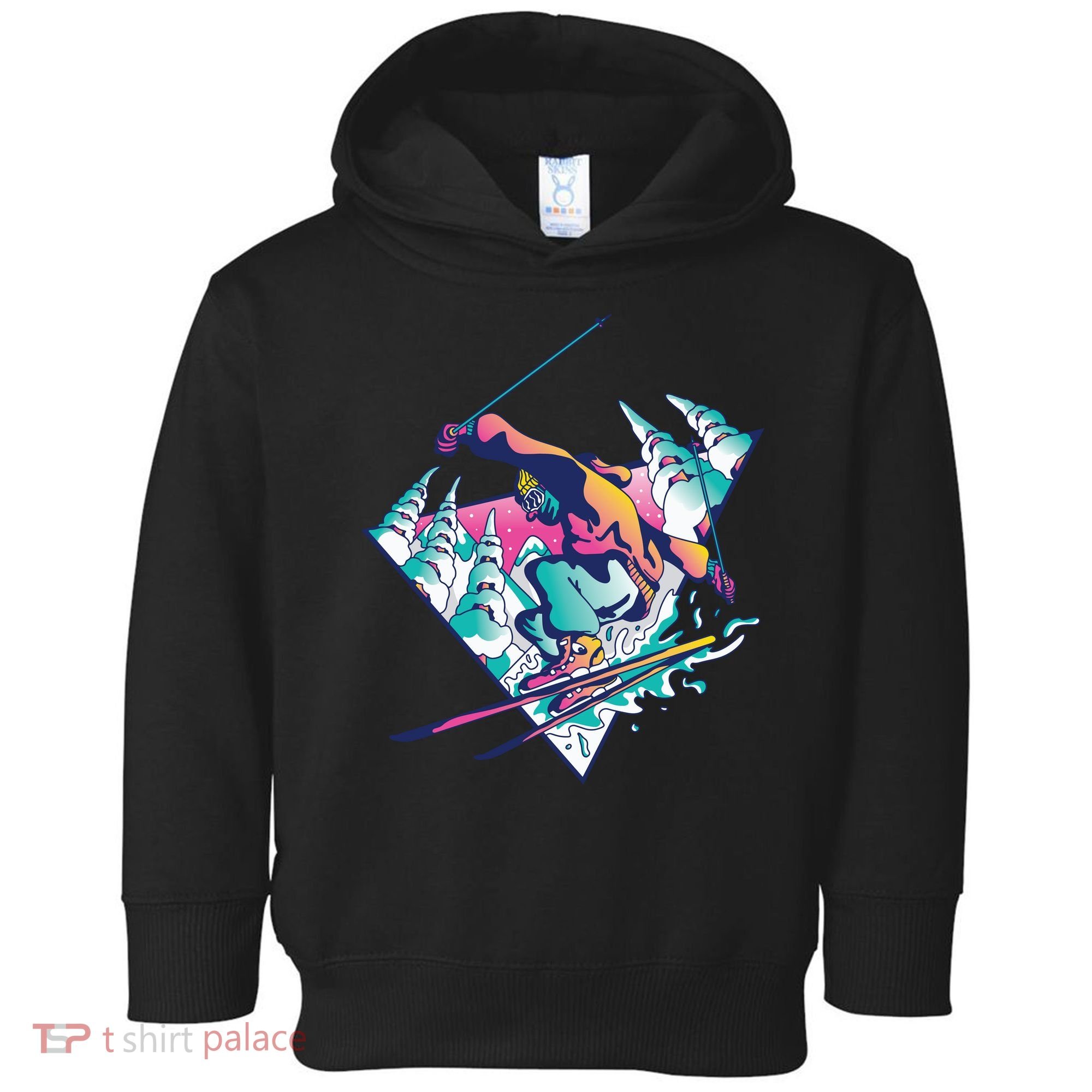 Ski Guy Toddler Hoodie