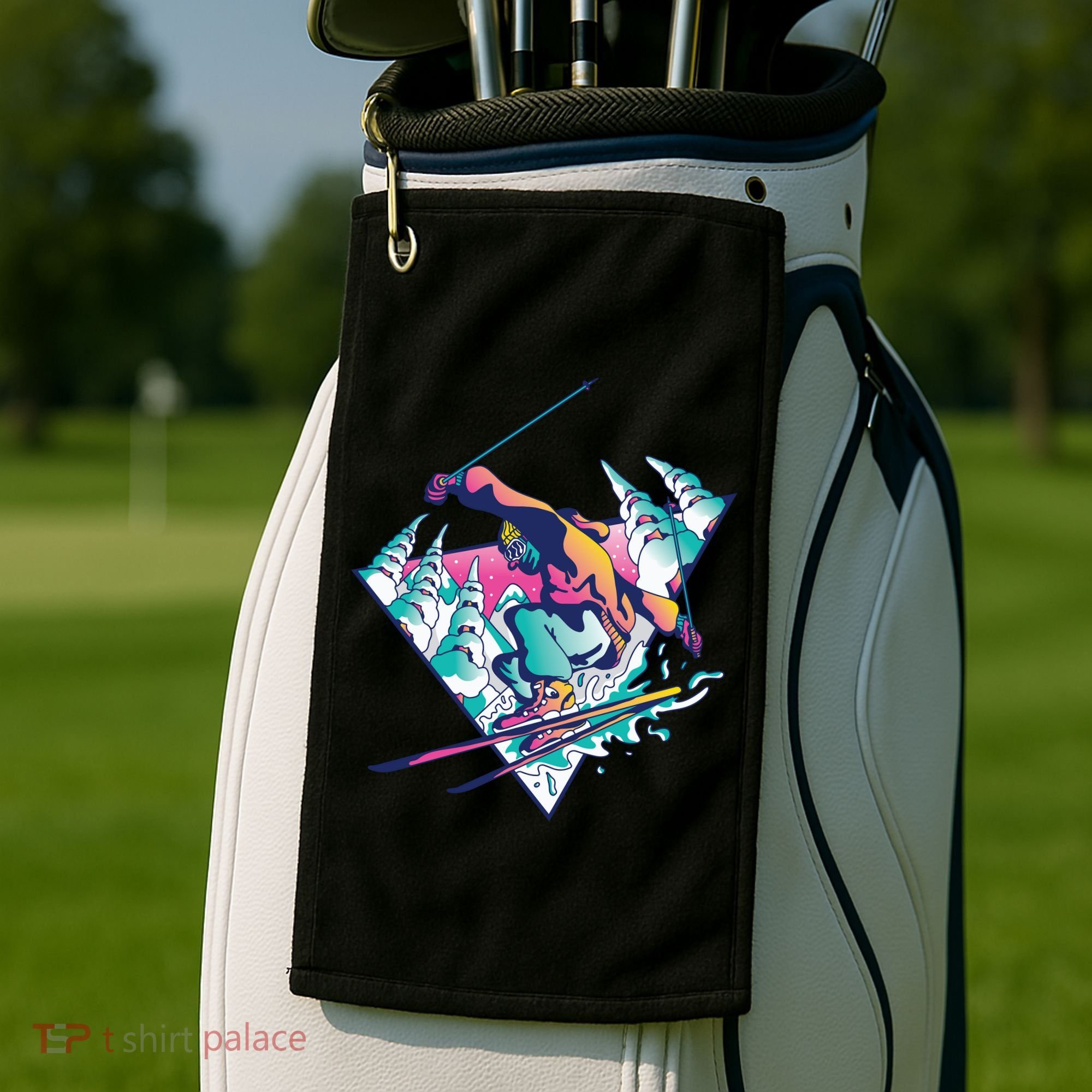 Ski Guy Golf Towel