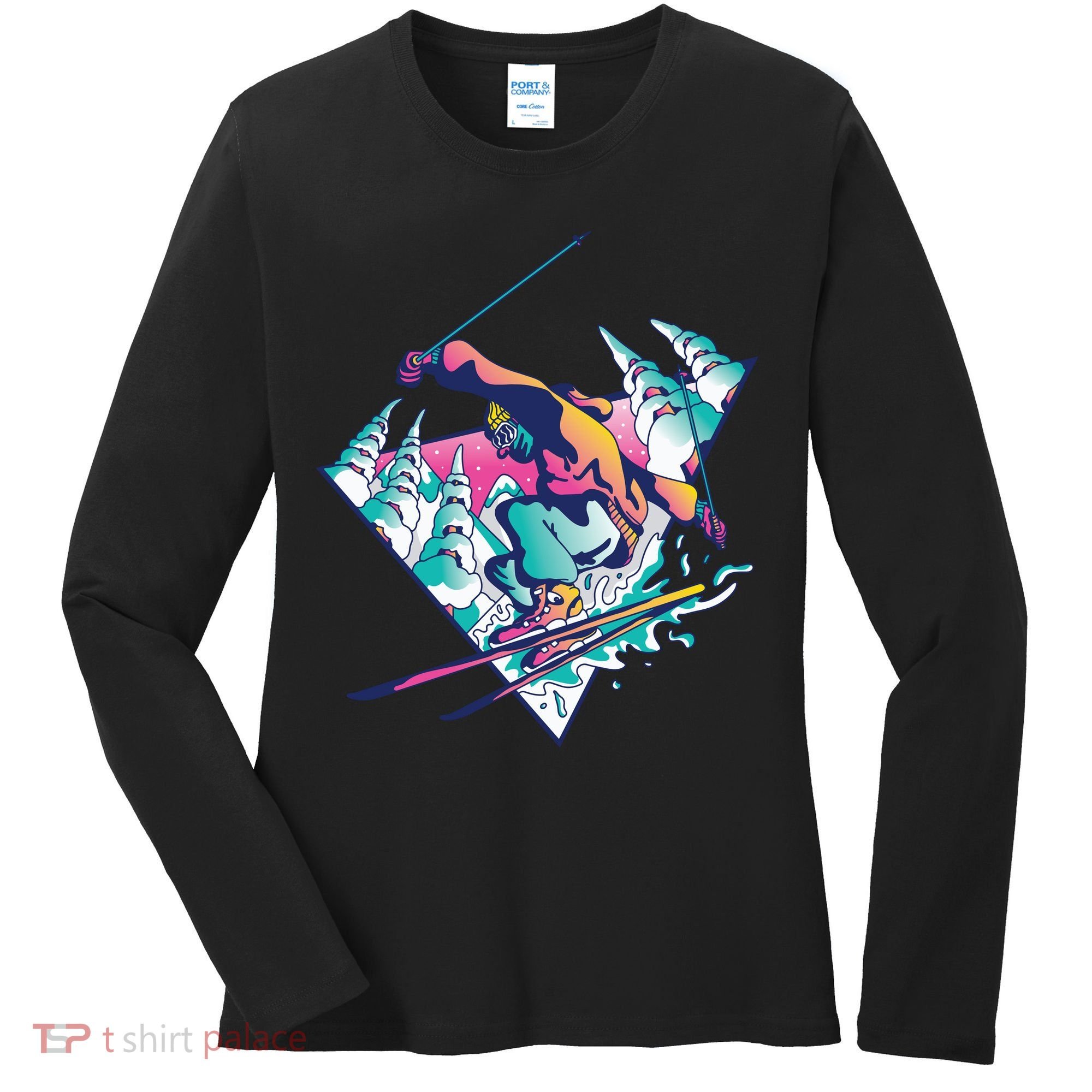 Ski Guy Women's Long Sleeve Shirt