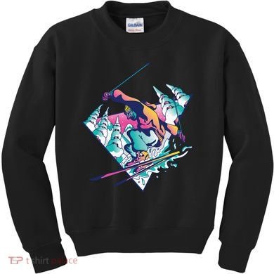 Ski Guy Kids Sweatshirt