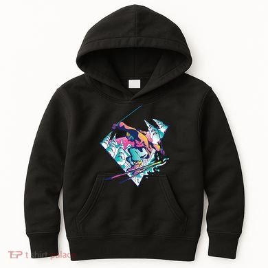 Ski Guy Kids Hoodie
