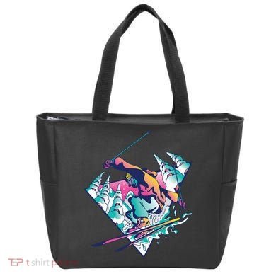 Ski Guy Tote Bag