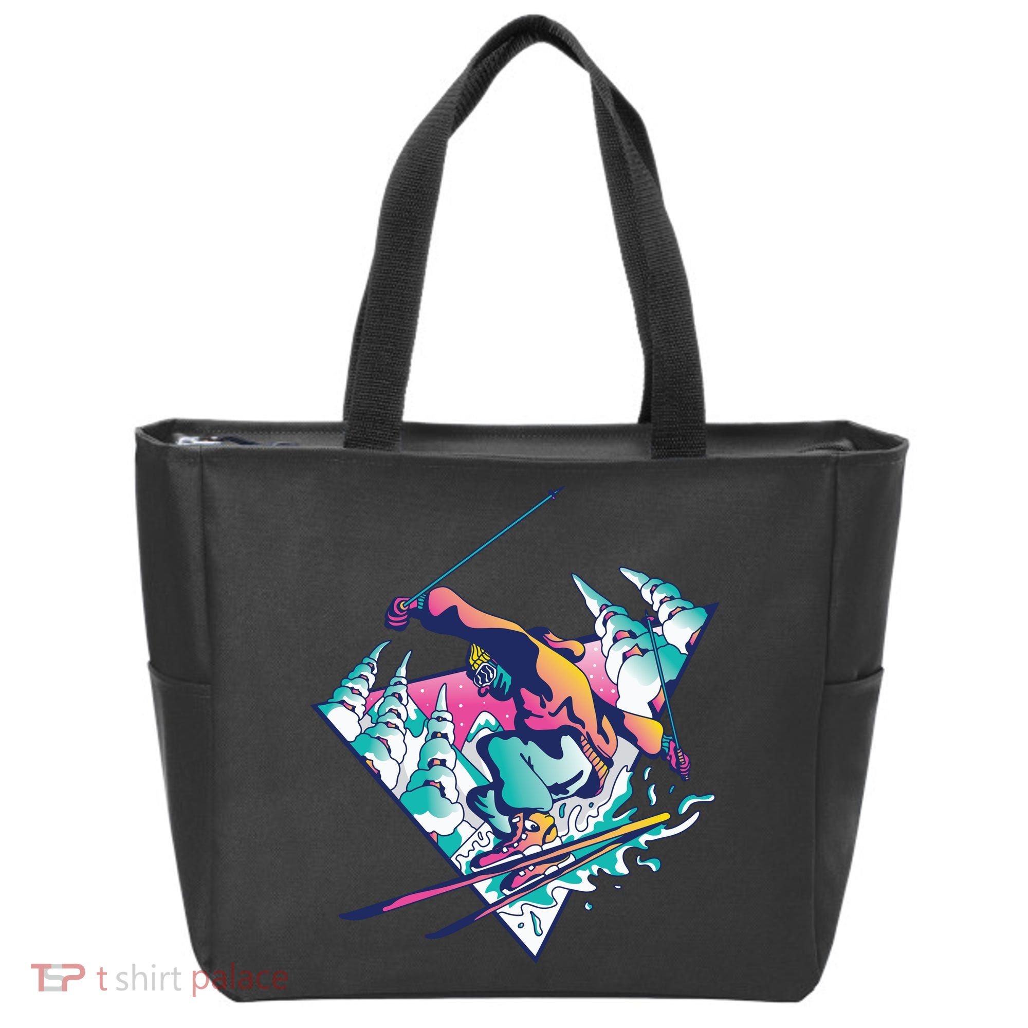 Ski Guy Tote Bag