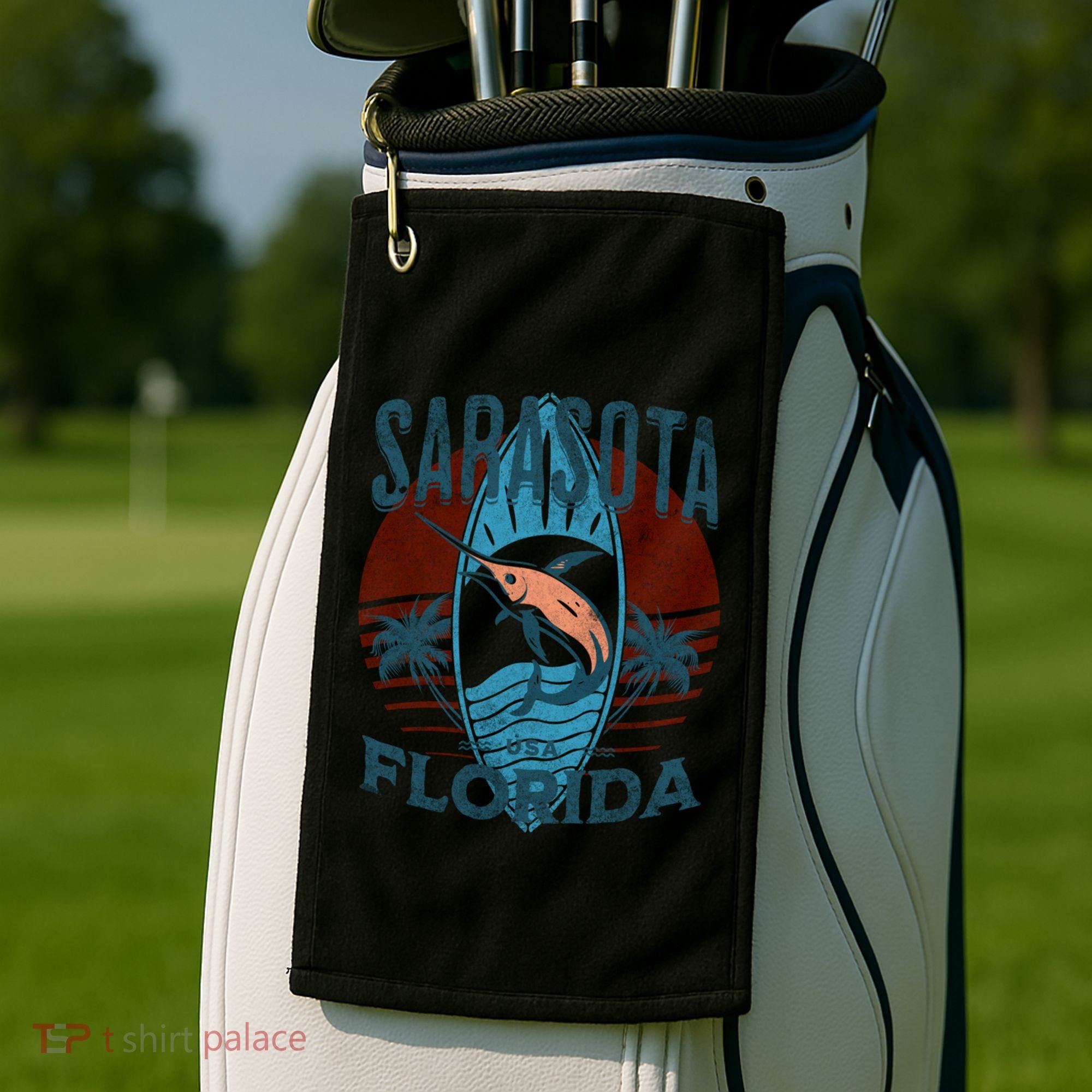 Sarasota Gift Golf Towel