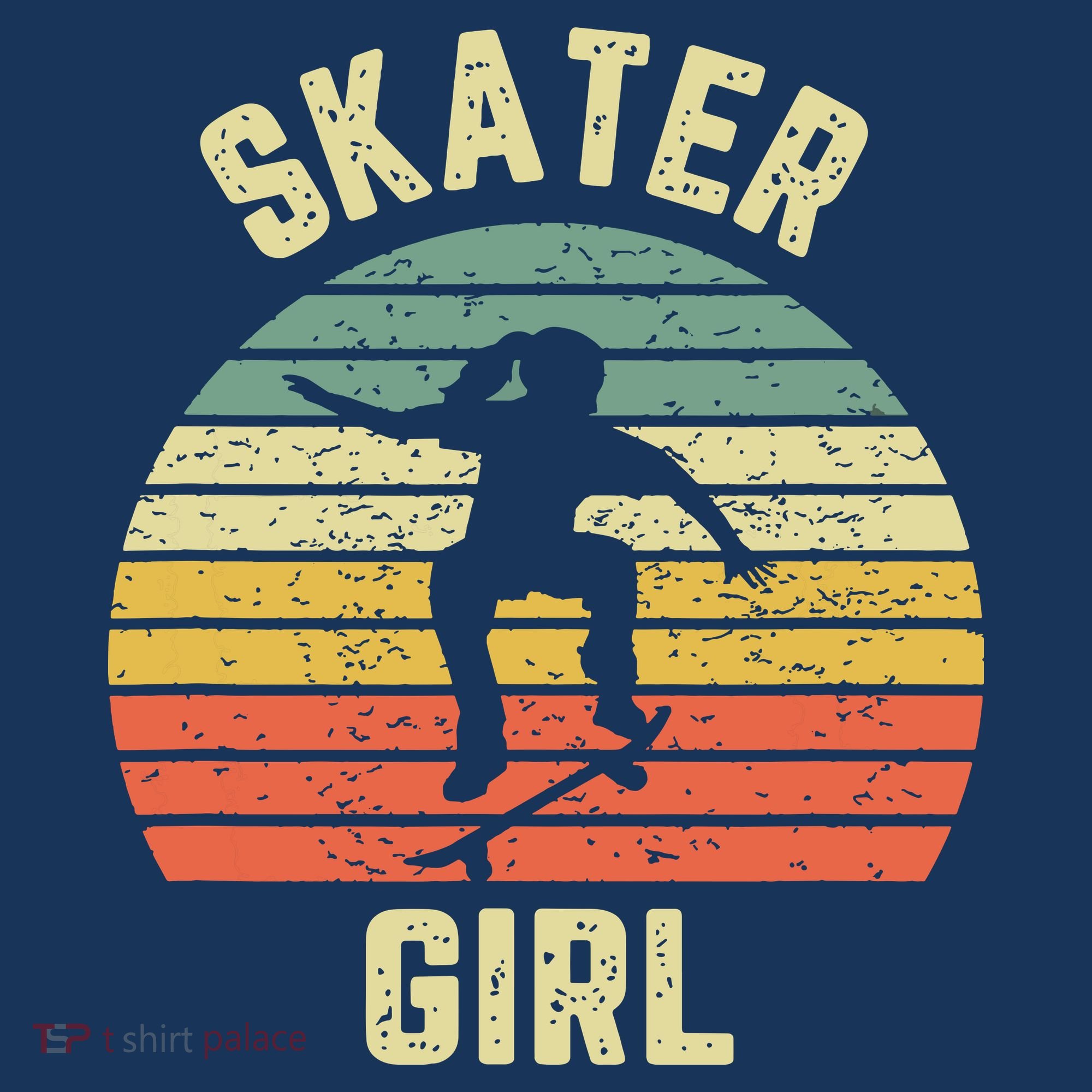 Skater Girl Skateboarder Girl Retro Skateboarding Gift Pajama Set