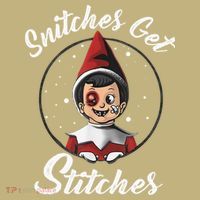 Snitches Get Stitches The Elf Xmas Snitches Get Stitches Polo thumb 2