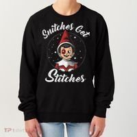 Snitches Get Stitches The Elf Xmas Snitches Get Stitches Women's Sweatshirt thumb 0