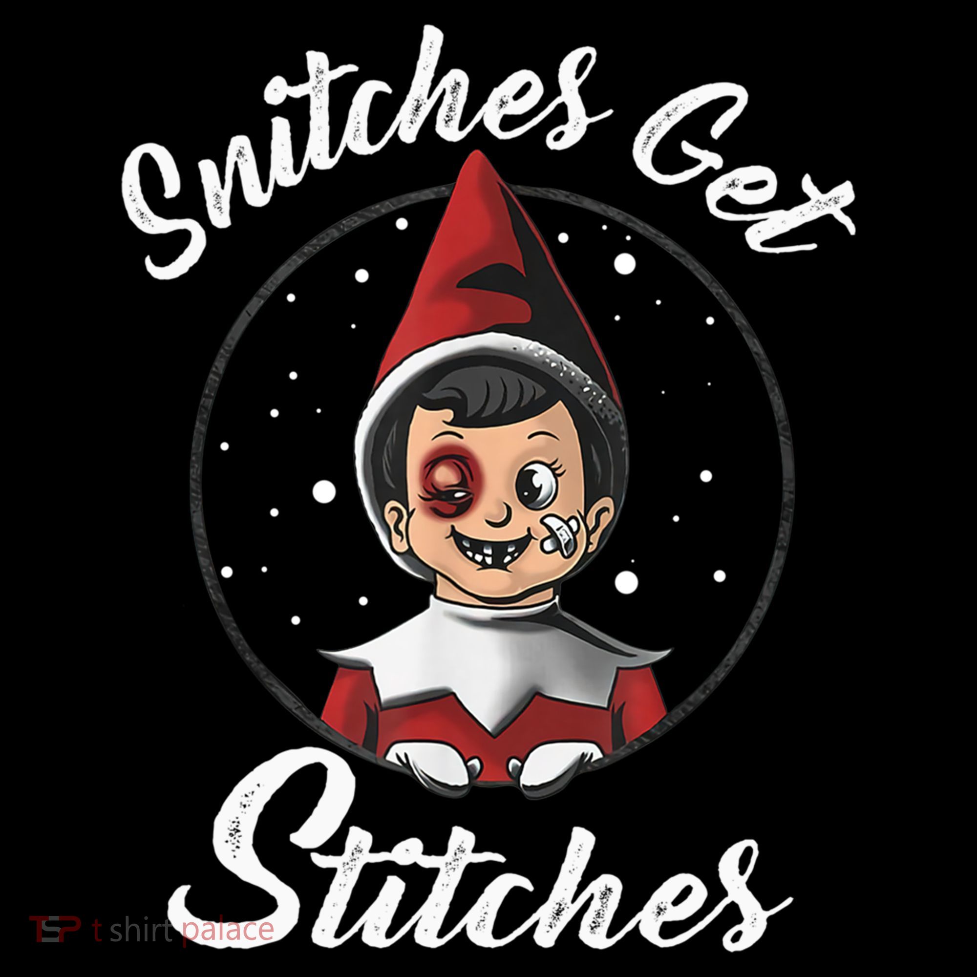Snitches Get Stitches The Elf Xmas Snitches Get Stitches Coffee Mug